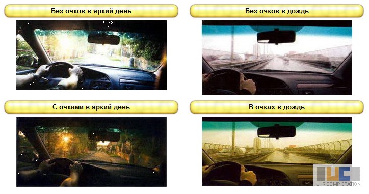 Фото 4. Очки Антифары для водителей, антибликовые по Киеву и Украине.Цена