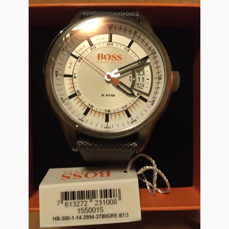 Фото 2. Наручные часы Mens Hugo Boss Orange Hong Kong Watch 1550015