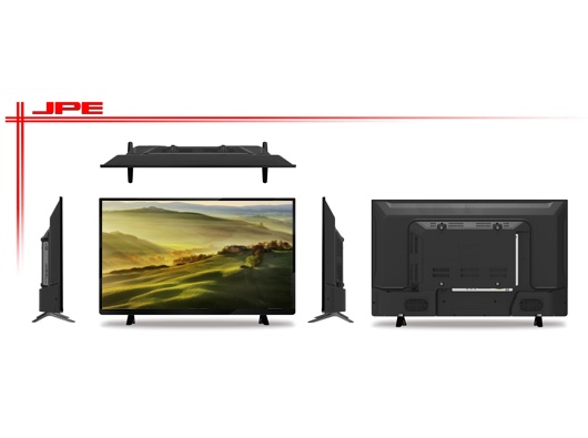 LCD LED Телевизор JPE 39 Smart TV, WiFi, 1Gb Ram, 4Gb Rom, T2, USB/SD, HDMI, VGA