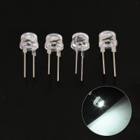 Светодиод 8 mm сверхяркий 0.75 W LED Diode Ultra Bright White