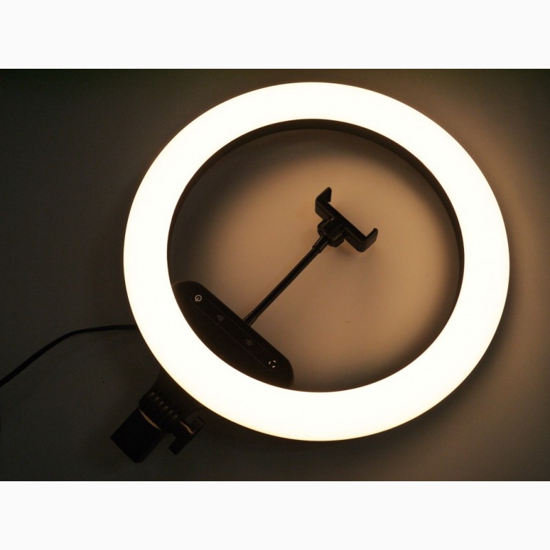 Фото 7. Кольцевая LED лампа AL-360 36см 220V 1 крепл.тел + пульт