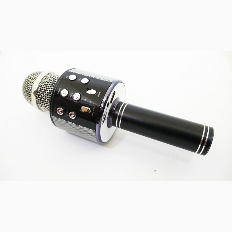 Фото 7. Беспроводной стерео микрофон с динамиком и Bluetooth, Караоке Wester WS-858
