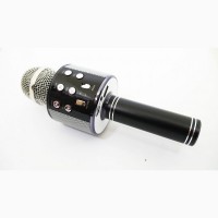 Беспроводной стерео микрофон с динамиком и Bluetooth, Караоке Wester WS-858