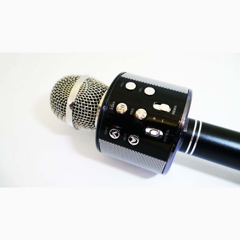Фото 8. Беспроводной стерео микрофон с динамиком и Bluetooth, Караоке Wester WS-858