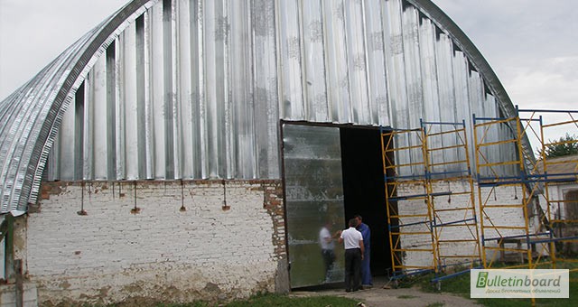 Фото 3. Строительство бескаркасных ангаров, хранилищ, складов под ключ