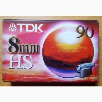 Кассета 8мм TDK HS90, для видеокамер