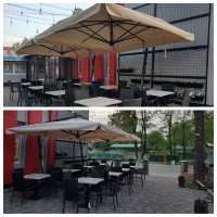 Зонты для кафе, бара, ресторана или сада. Италия