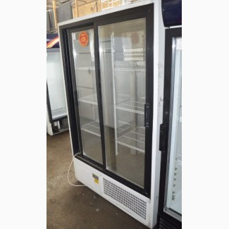 Шкаф холодильный б/у со стеклянными дверьми MAWI SCH800 объем 800 л