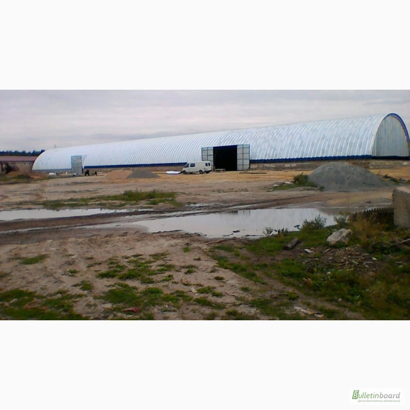 Фото 5. Бескаркасные ангары, склады, зернохранилища под ключ по самым низким ценам