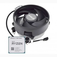 Процессор Ryzen 5 PRO 4650G + кулер и термопаста еще год гарантии