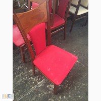 Продам червоні стільці бу