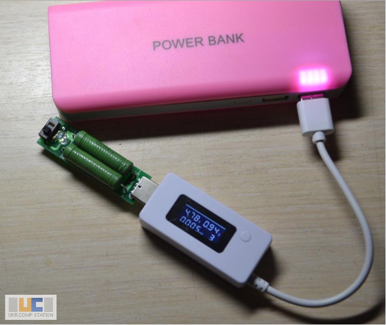 Фото 5. USB нагрузка переключаемая 1А / 2А, нагрузочный резистор, тестер по Украинe цена см.видeo