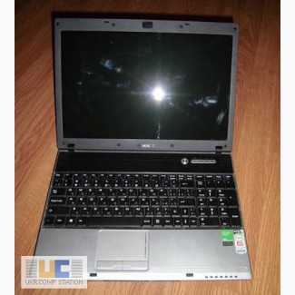 Нерабочий ноутбук MSI VR610X (на запчасти)