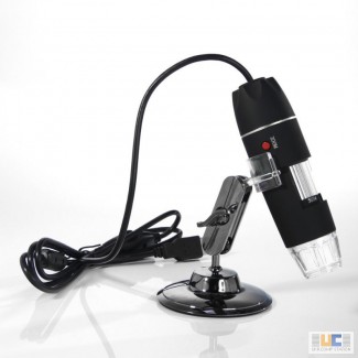 Цифровой микроскоп USB Magnifier SuperZoom 50-500X с LED подсветкой