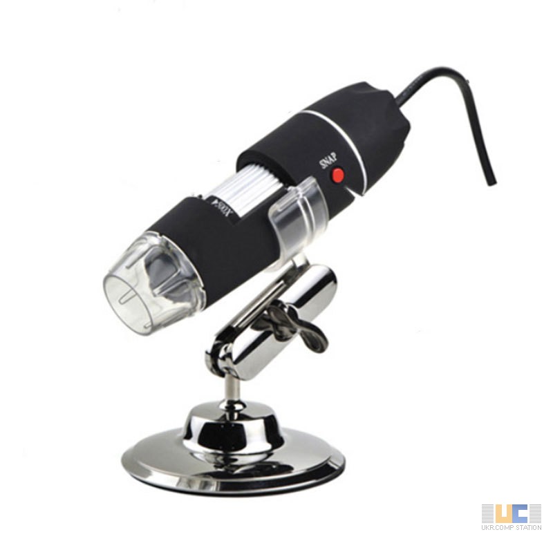 Фото 2. Цифровой микроскоп USB Magnifier SuperZoom 50-500X с LED подсветкой