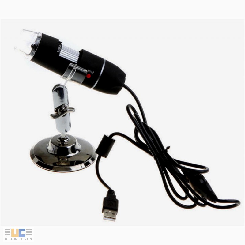 Фото 3. Цифровой микроскоп USB Magnifier SuperZoom 50-500X с LED подсветкой