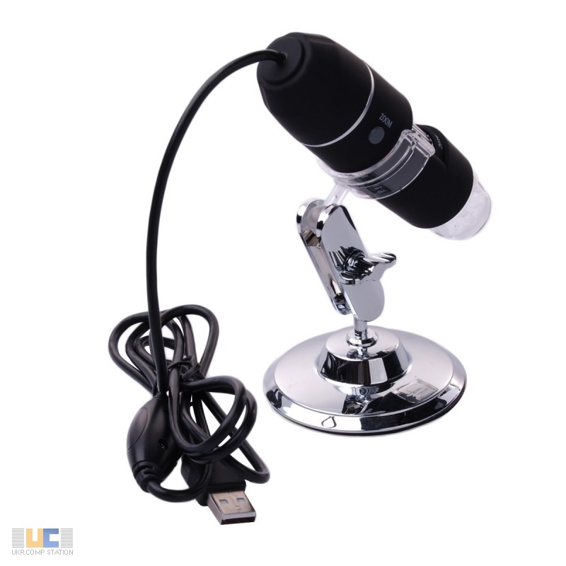 Фото 5. Цифровой микроскоп USB Magnifier SuperZoom 50-500X с LED подсветкой