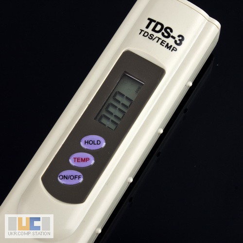 Фото 3. Портативный анализатор качества воды TDS (ТДС) метр TDS-3 М ( солемер )