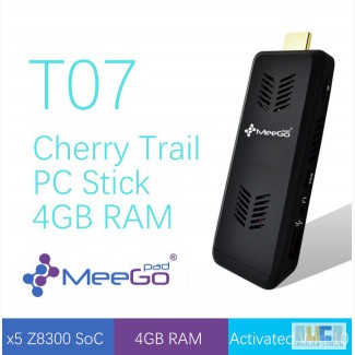 MeeGoPad T07 - компактный миниПК, 4Gb RAM, 32Gb ROM, Intel Atom x5-Z8300, Windows 10 64bit
