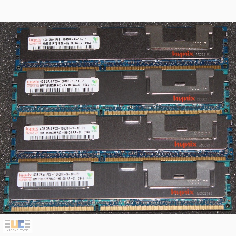 Фото 4. Продам серверную память 2Gb / 4Gb PC3-10600R DDR3 1333MHz ECC REG