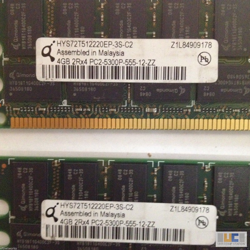 Фото 2. Продам серверную память 4Gb 5300P DDR2: регистровая ECC