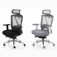 Современное офисное кресло Ergo Chair 2 черное или серое
