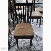 Продам деревянные стулья с тканевой подушкой бу
