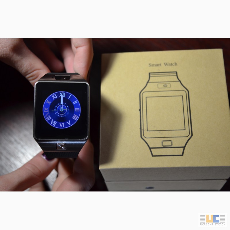 Фото 8. Наручные часы-телефон DZ09 Smart Watch