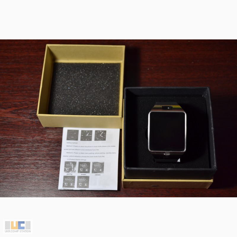 Фото 10. Наручные часы-телефон DZ09 Smart Watch