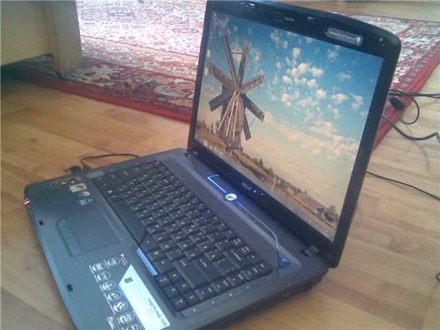 Фото 2. Игровой ноутбук Acer Aspire 5530G(батарея 1 час)