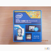 Процессор Intel Core i3-4170, 3.7GHz, BOX, LGA1150