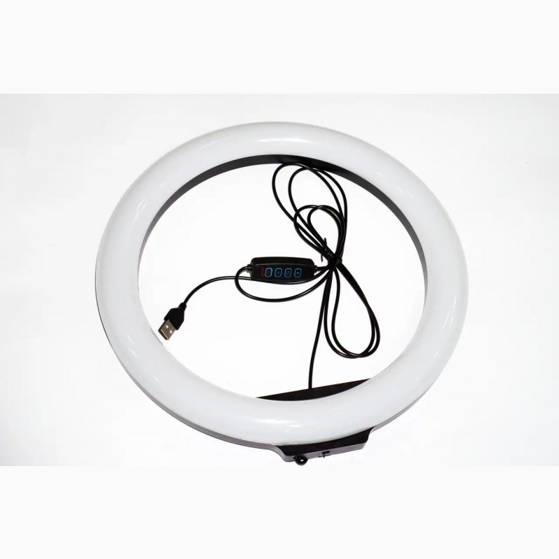 Фото 7. Кільцева LED-лампа LC-330 33 см 1 кріп.тел USB