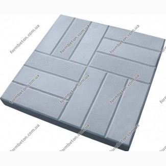 Форма плитки квадрат 12-кирпичей 50х50 см