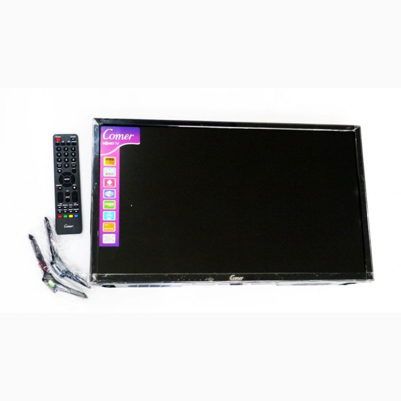 Фото 3. LCD LED Телевизор Comer 24 Smart TV, WiFi, 1Gb Ram, 4Gb Rom, T2, USB/SD, HDMI, VGA