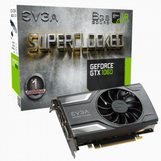 Продам EVGA GeForce GTX 1060 6 GB (б/у)