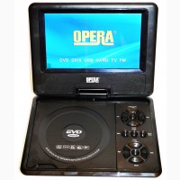 7, 6 Портативный DVD плеер Opera аккумулятор TV тюнер USB