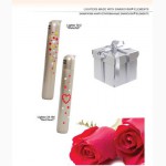 Подарки на День Святого Валентина зажигалки, зеркальца от ELenpipe со Swarovski