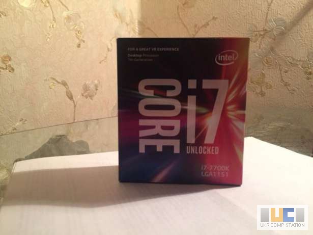 Фото 2. Процессор Intel i7-7700K Kaby Lake