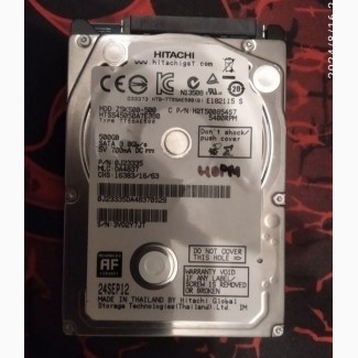 Жорсткий диск HGST 2.5 500Gb