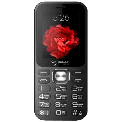 Фото 3. Sigma X-style 32 Boombox red, black кнопочный мобильный телефон
