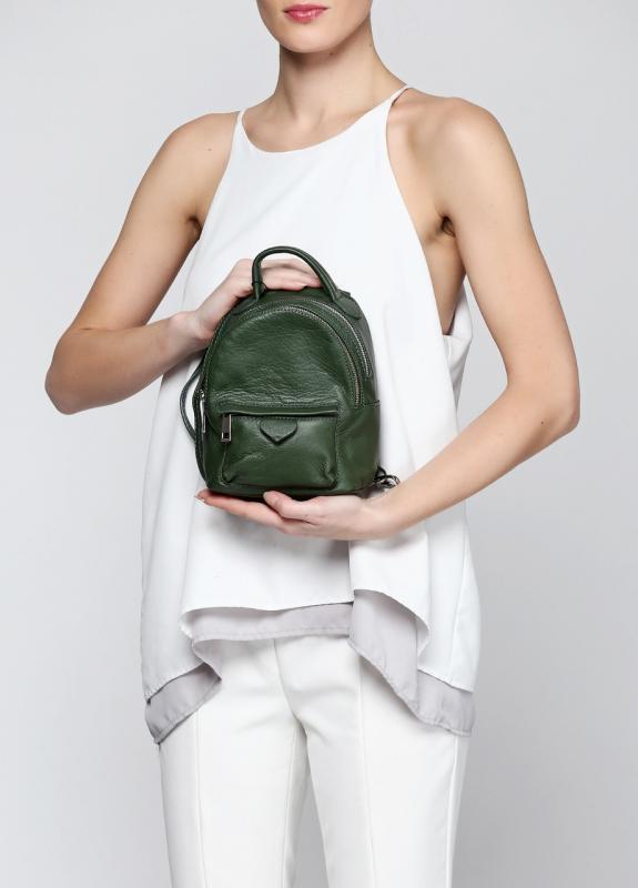 Фото 3. BAL-470001, Сумка-рюкзак зеленый, женский, зеленый