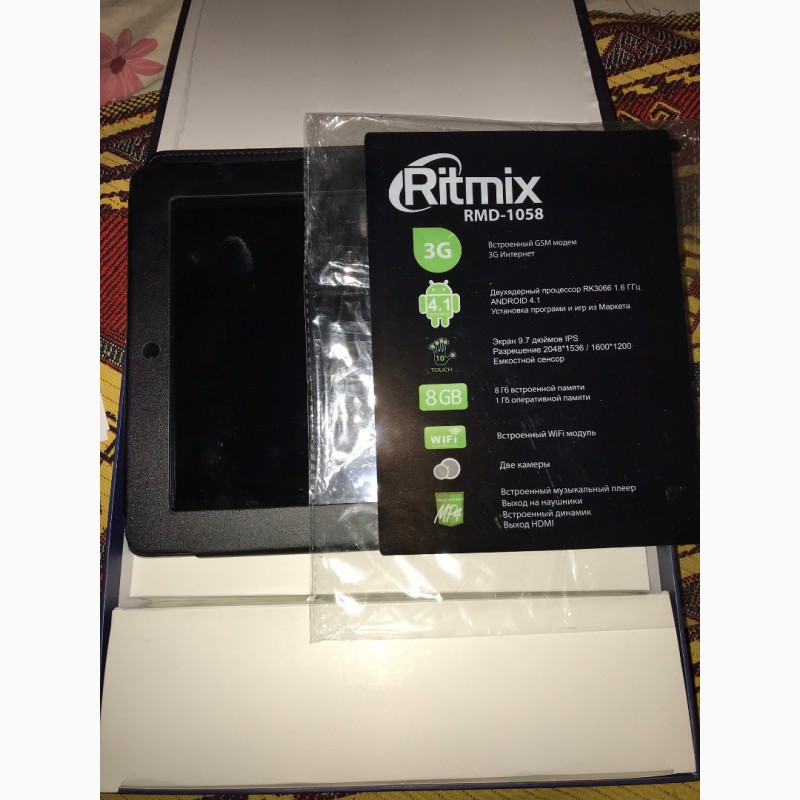 Фото 6. Продам планшет Ritmix RMD-1058