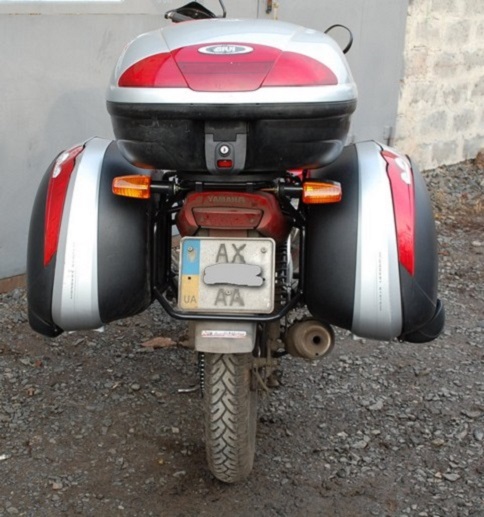 Фото 3. Багажники, защитные дуги, боковые рамки на мотоцикл