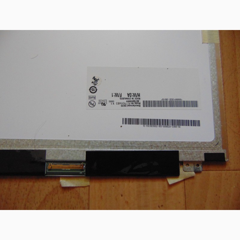 Фото 2. Матрица 15, 6” SLIM (B156XW03) для ноутбука LED 40 pin – 800 грн