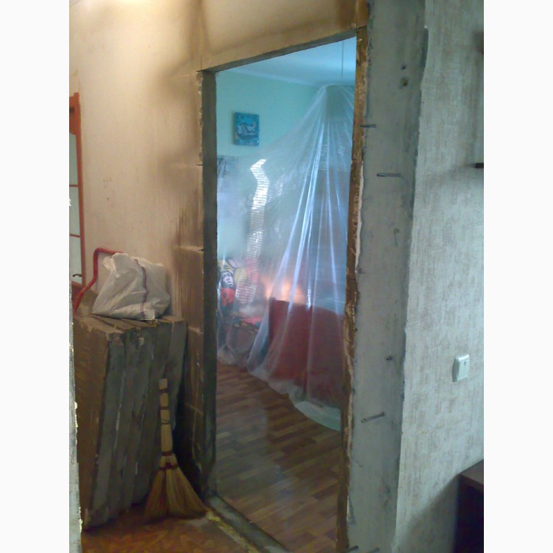 Фото 5. Расширение, резка проемов, стен без пыли.Демонтажные работы Харьков