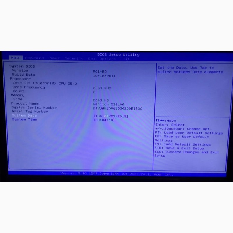 Фото 4. Системный блок ПК Acer Veriton x2610g H61H2-AD s1155 ddr3 H61 PCI-Ex16
